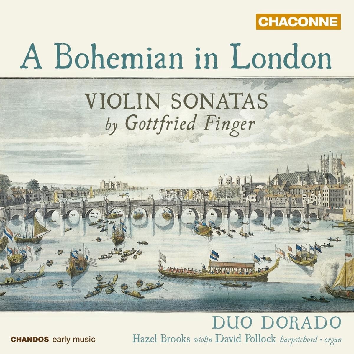 Hazel Brooks & David Pollock - Finger: A Bohemian In London Violin Sonatas (CD)
