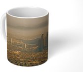 Mok - Zicht over Daegu vanaf de Apsan berg in Azië - 350 ML - Beker