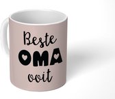 Mok - Koffiemok - Spreuken - Quotes - Beste Oma Ooit - Oma cadeau - Moederdag - Mokken - 350 ML - Beker - Koffiemokken - Theemok - Mok met tekst