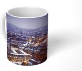 Mok - Zürich in de winter - 350 ML - Beker