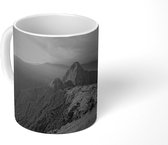 Mok - Peru - Gras - Zwart - Wit - 350 ML - Beker