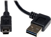 Tripp Lite USB, 2.0, A/Mini-B, 6-ft 1.83m USB A Mini-USB B Zwart