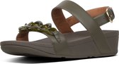 FitFlop™ Lottie™ Tortoiseshell Chain Sandal Avocado - Maat 36