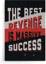 Walljar - The Best Revenge - Muurdecoratie - Poster