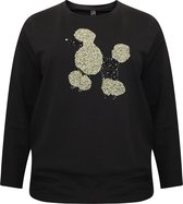 Yoek Sweater met strass steentjes