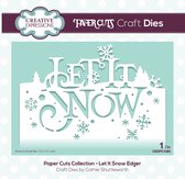 Creative Expressions Paper cuts let it snow craft die