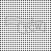 Hobbysjabloon - Template 30,5x30,5cm 30x30cm micro dots
