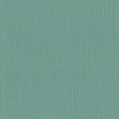 Bazzill Textuurpapier - Mono Canvas - 30.5x30.5cm - Lagoon - 25 vellen