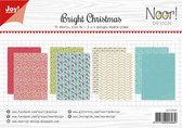 Joy!Crafts Papierset - A4 - 3x4 tweezijdige designs - Bright christmas