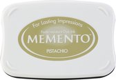 ME-706 Stempelkussen groot - Memento ink pad pistachio - groen