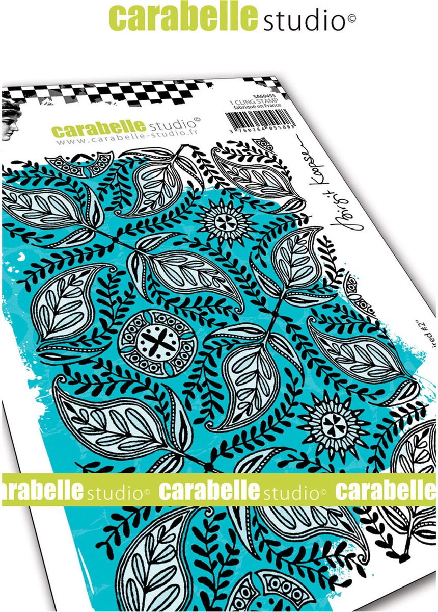 Carabelle Studio Cling stamp - A6 indian inspired #2