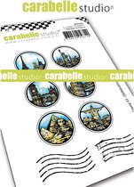 Carabelle Studio Cling stamp - A7 my stamp #3 obliterations