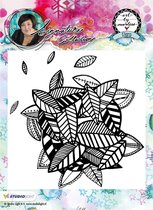 Studio Light Cling Stamp achtergrond Art By Marlene nummer10 STAMPBM10 14x14 centimeter