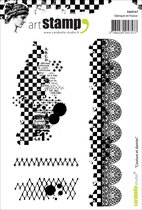 Carabelle Studio Stempel - A6 couture et damier