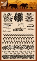 Joy!Crafts Clear stamp - Dierenprinten