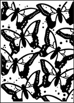 Carabelle embossing folder 10,8x14,6cm papillons