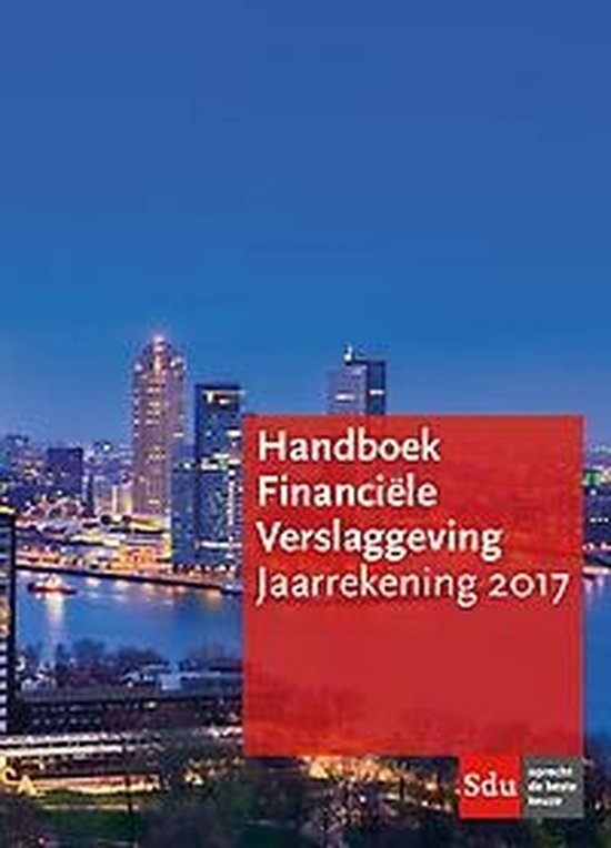 Handboek Financiële Verslaggeving, Jaarrekening 2017 - cover