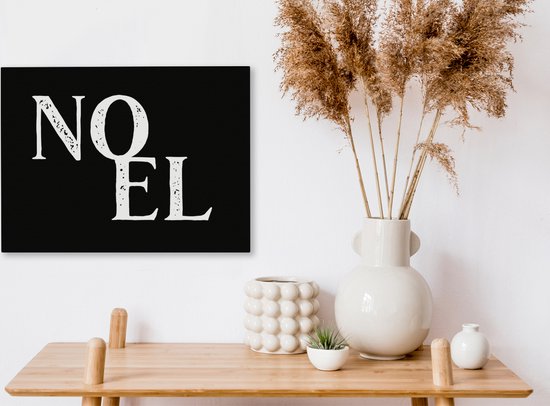 Peinture sur toile Noël - Proverbes - Citations - Noel - 40x30 cm - Décoration murale