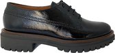 Zwarte Paul Green Veterschoenen Lak