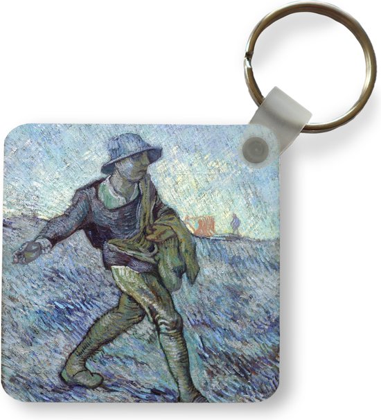 Sleutelhanger - Uitdeelcadeautjes - De zaaier (naar Millet) - Vincent van Gogh - Plastic