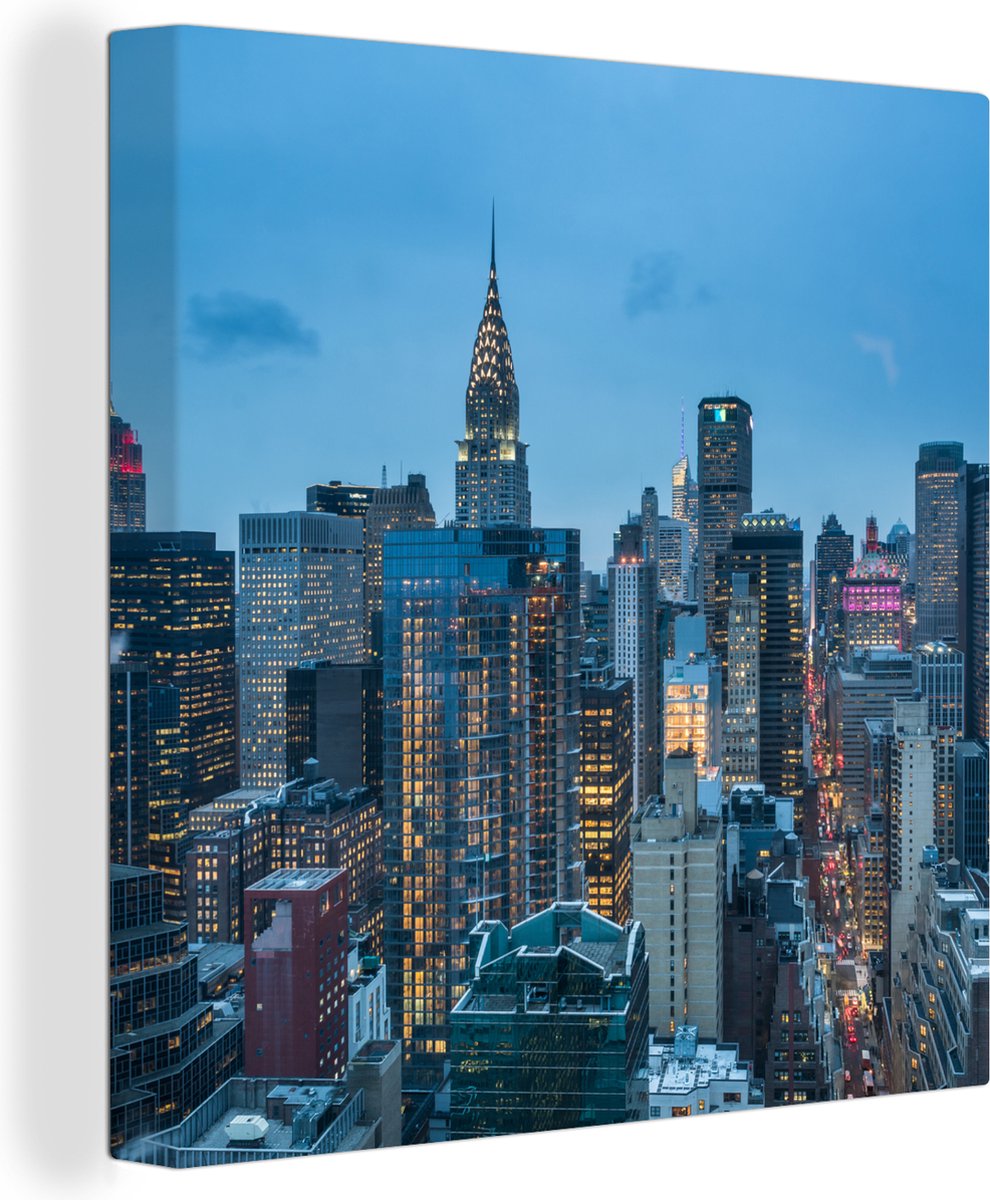 NYC New York Skyline City MULTI TOILE murale ART Photo Print