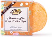 Beesha Shampoo Bar Orange & Warm Ginger | 100% Plasticvrije en Natuurlijke Verzorging | Vegan, Sulfaatvrij en Parabeenvrij | CG Proof