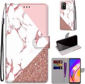 Fonu Boekmodel hoesje Oppo A94 5G - Marmer