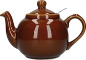 London Pottery Theepot Farmhouse 900 Ml 23 Cm Keramiek Bruin