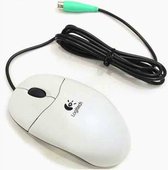 Logitech - PS/2 Muis - Bekabeld - Optisch - Scrollwheel