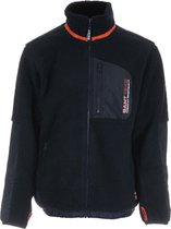 Gant Heren Sherpa Fleece Vest Donkerblauw maat XL
