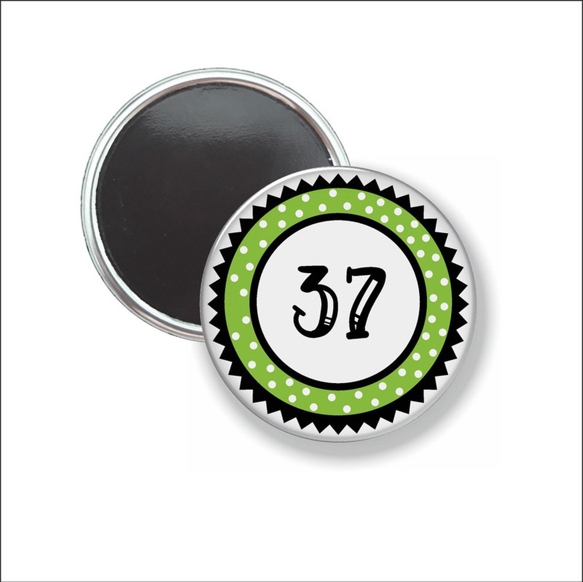Afbeelding van product MC Living  Button Met Magneet 58 MM - 37 - NIET VOOR KLEDING