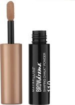 Maybelline Brow Drama Shaping Chalk Powder - 110 Soft Brown - Wenkbrauwpoeder - Bruin - 1 g