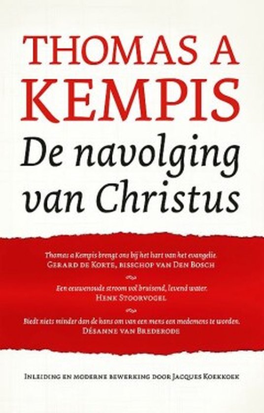 De navolging van Christus - cover