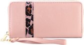Nouka Portemonnee Dames 20 X 12 X 3 Cm Imitatieleer Roze