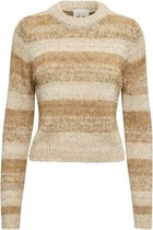 Minus Silvia Knit Pullover Nomad Sand Striped