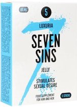 Seven Sins - Jelly - Lustopwekker Voor Koppels - 5 sachets