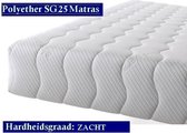 Caravan -  1-Persoons Matras - Polyether SG25 - 30cm - Zacht ligcomfort - 80x180/30
