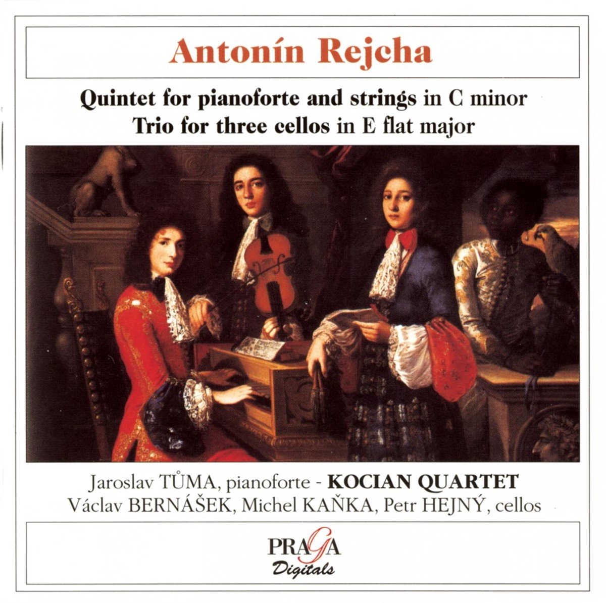 Kocian Quartet - Rejcha: Piano Quintet, Trio For Three Cellos (CD)