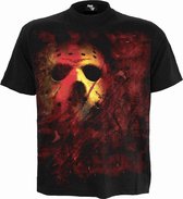Spiral Friday The 13th Heren Tshirt -M- JASON LIVES Zwart