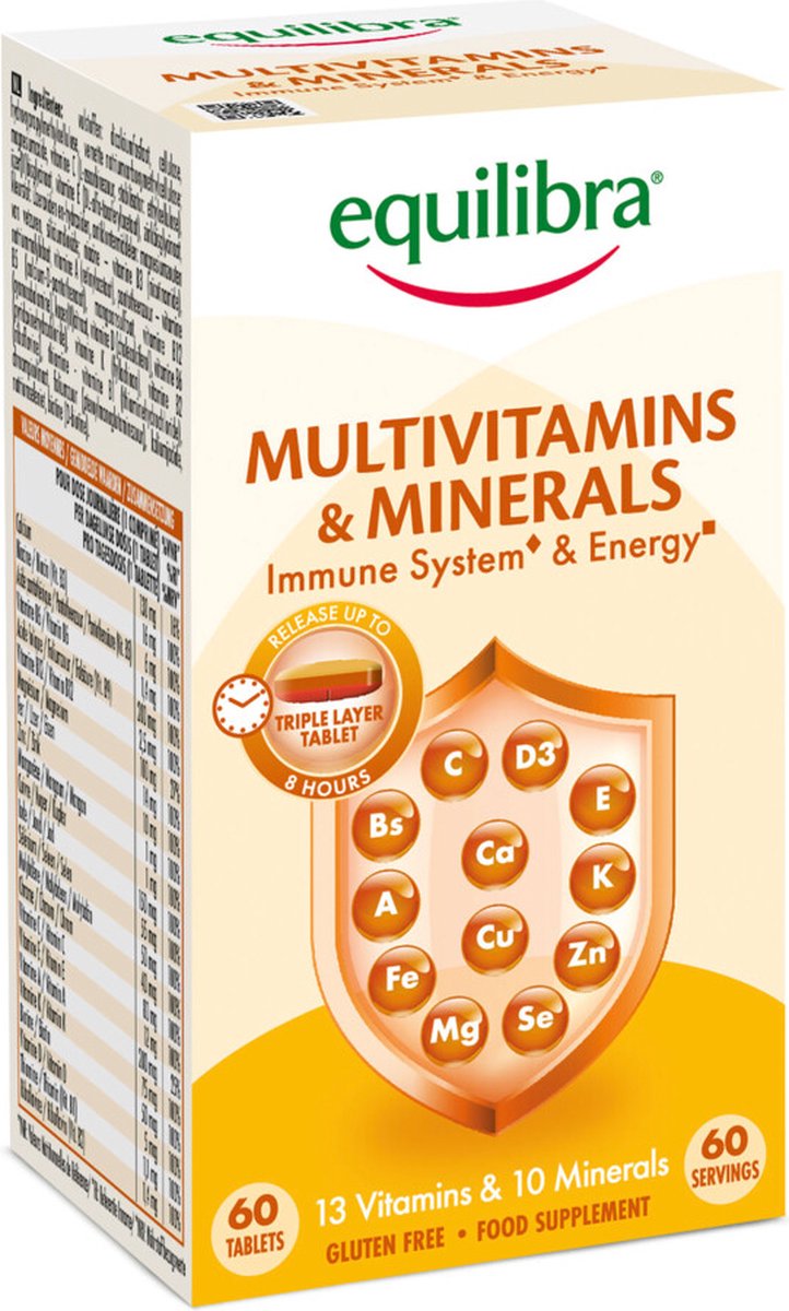 Equilibra Multivitamin & Minerals 60 tabletten