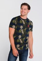 J&JOY - T-shirt Mannen Ontario Forest Camo