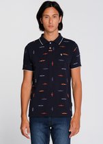 J&JOY - Poloshirt Mannen Moraine Lake Print