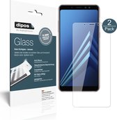 dipos I 2x Pantserfolie helder compatibel met Samsung Galaxy A8 (2018) Beschermfolie 9H screen-protector