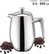 Cafetière, 650 ml, Dubbelwandig – Weis