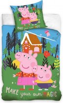 dekbedovertrek Peppa/George 140 x 200 cm katoen