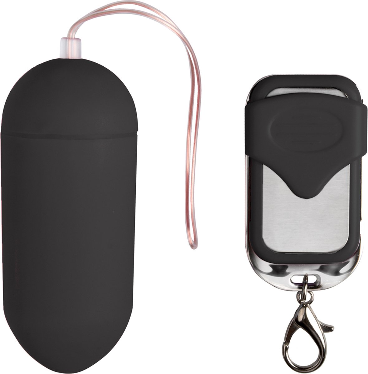 Goedkoopste EasyToys - Vibrerend Ei - Sex Toys voor Vrouwen - Vibrator voor Vrouwen met Afstandbediening - Geniet Alleen of Samen met je Partner - 10 Vibratiestanden - Zwart