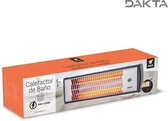 Dakta® Infraroodverwarming badkamer | 600-1200W | Voor thuis | Heater | Kachel |