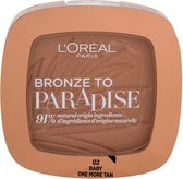 L'Oréal Bronze to Paradise Bronzing Poeder - 02 Baby one more Tan