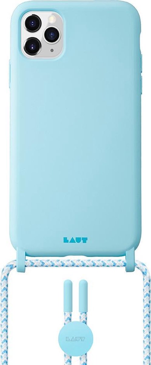 LAUT Pastels kunststof hoesje geschikt voor iPhone 12 mini - blauw