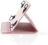 Nedis Tablet Folio Flip Case Cover pour tablette polyuréthane rose